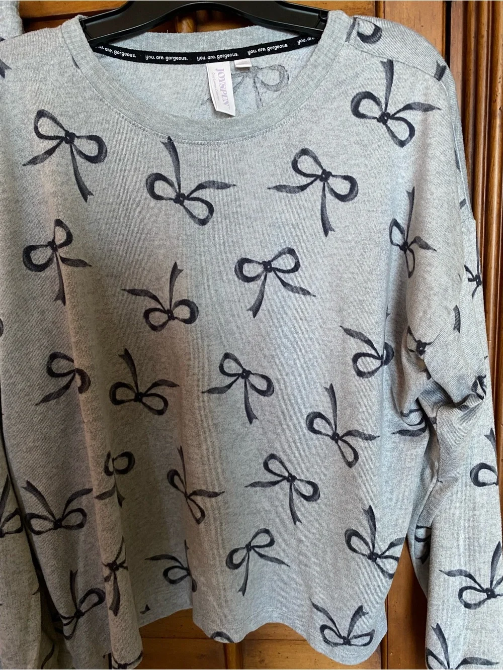 Joyspun soft gray